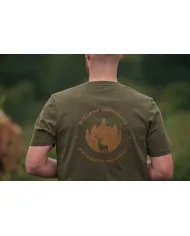 KOSZULKA HARKILA SAKER PINE GREEN MELANGE