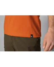 KOSZULKA HARKILA LANNER T-SHIRT GOLD FRAME