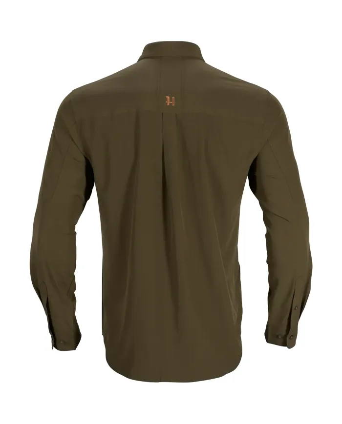 KOSZULA HARKILA TRAIL L/S SKJORTE WILLOW GREEN