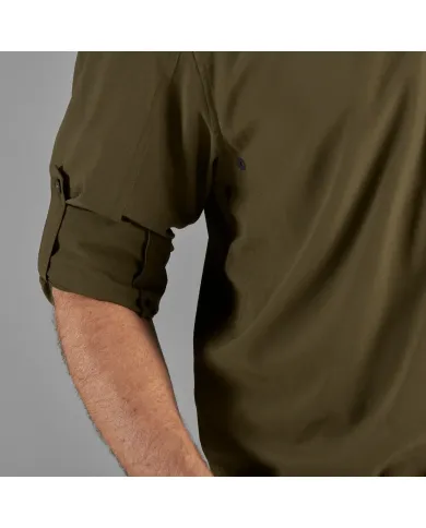 KOSZULA HARKILA TRAIL L/S SKJORTE WILLOW GREEN