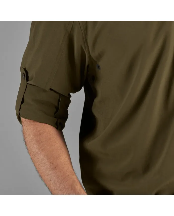 KOSZULA HARKILA TRAIL L/S SKJORTE WILLOW GREEN