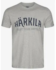 KOSZULKA HARKILA MODI MELANGE S/S LIGHT GREY MELANGE