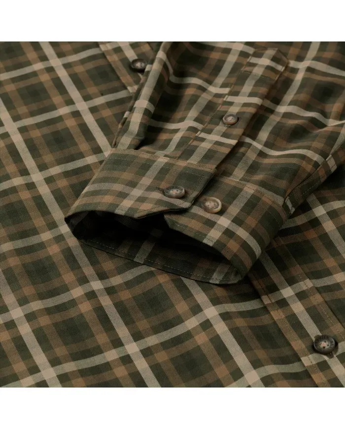 KOSZULA HARKILA MILFORD SHIRT WILLOW GREEN CHECK
