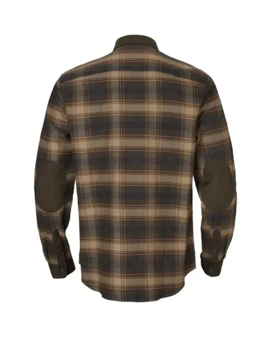 KOSZULA HARKILA AIVAK L/S SHIRT BURGUNDY