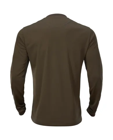 KOSZULKA HARKILA MOUNTAIN HUNTER L/S T-SHIRT HUNTING GREEN/SHADOW BROWN