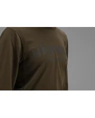 KOSZULKA HARKILA MOUNTAIN HUNTER L/S T-SHIRT HUNTING GREEN/SHADOW BROWN
