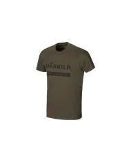 KOSZULKA HARKILA LOGO T-SHIRT 2-PACK WILLOW GREEN/SLATE BROWN