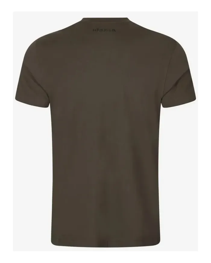KOSZULKA HARKILA INSTINCT S/S T-SHIRT SHADOW BROWN