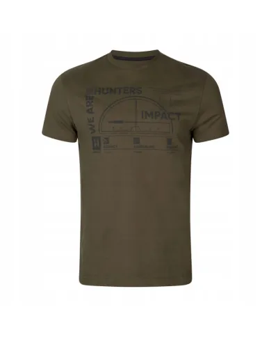 KOSZULKA HARKILA IMPACT S/S T-SHIRT WILLOW GREEN