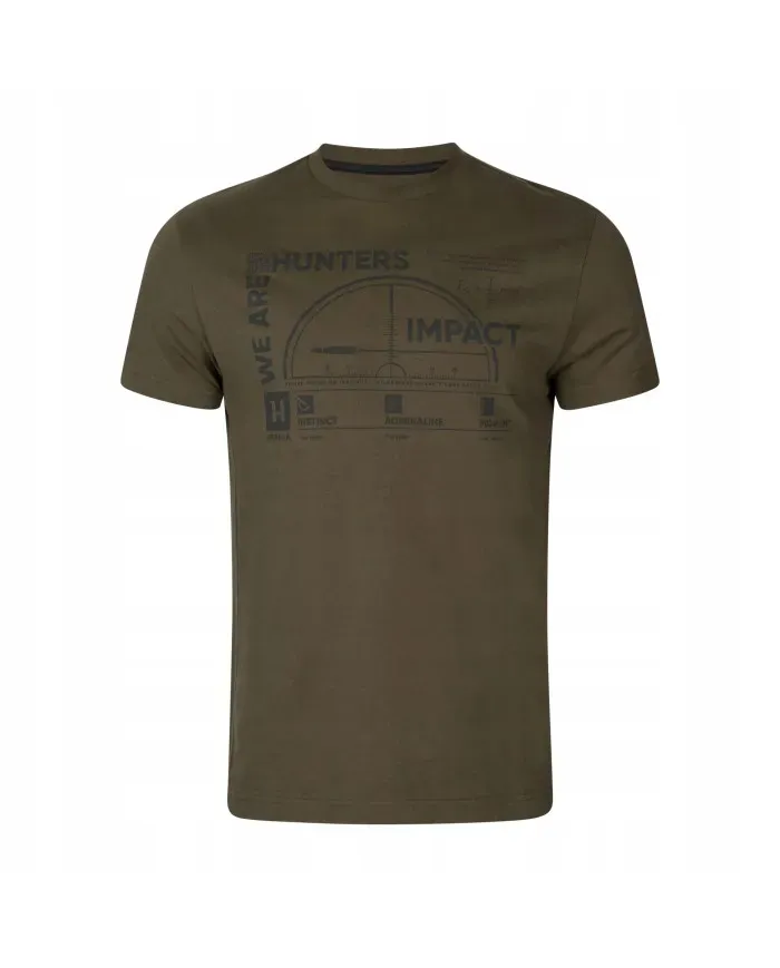 KOSZULKA HARKILA IMPACT S/S T-SHIRT WILLOW GREEN
