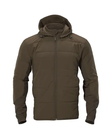 KURTKA HARKILA INSULATED MIDLAYER  HUNTING GREEN/SHADOW BROWN