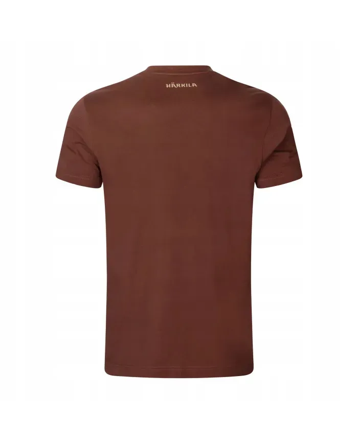 KOSZULKA HARKILA IMPACT S/S T-SHIRT GOLDEN BROWN