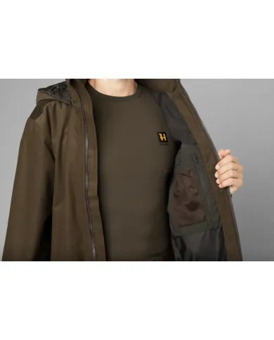 Kurtka Harkila Forest Hunter GTX jacket Hunting green/Shadow brown