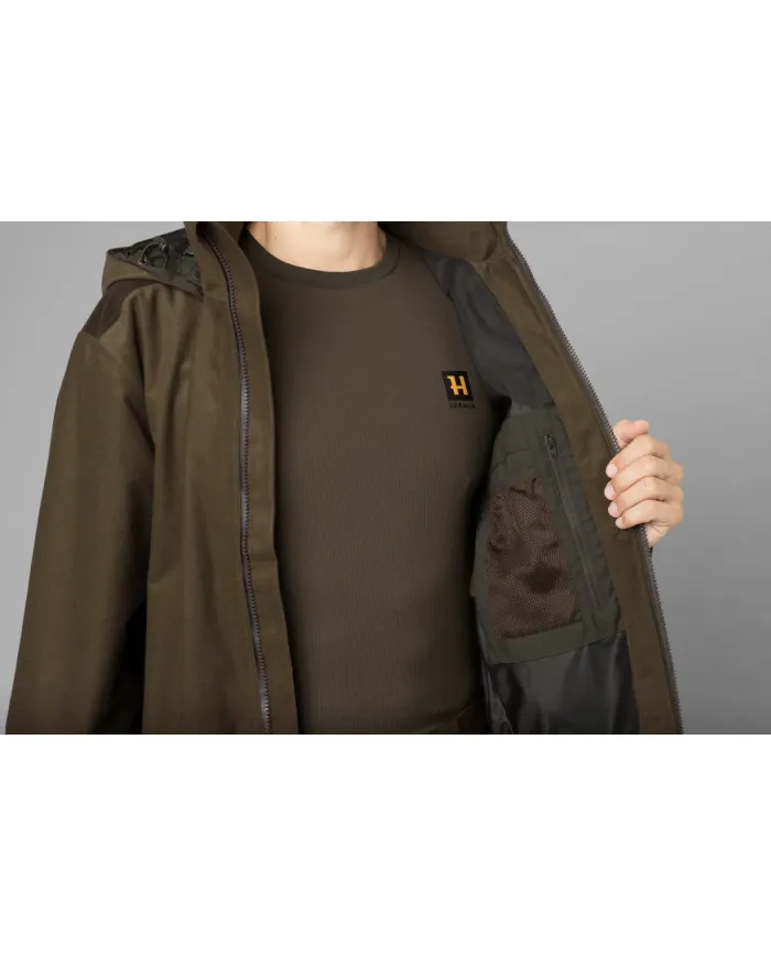 Kurtka Harkila Forest Hunter GTX jacket Hunting green/Shadow brown