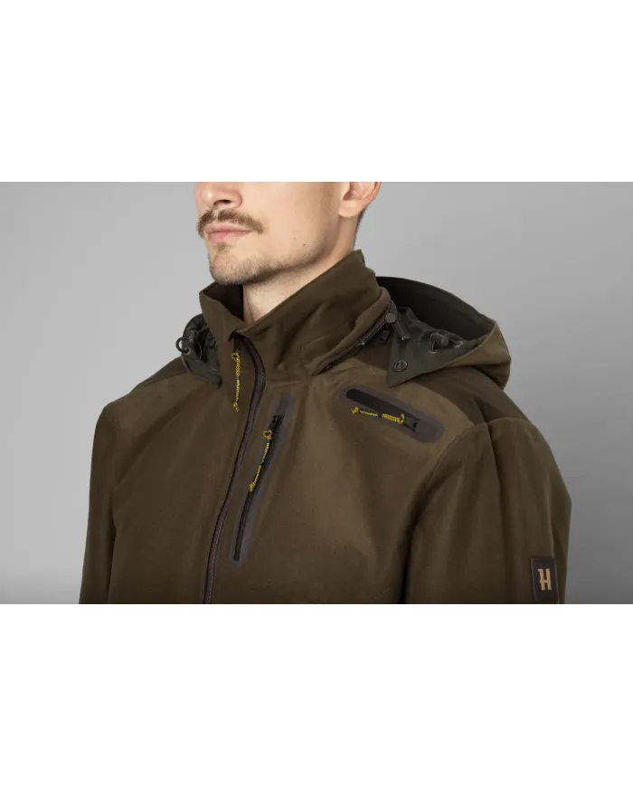 Kurtka Harkila Forest Hunter GTX jacket Hunting green/Shadow brown