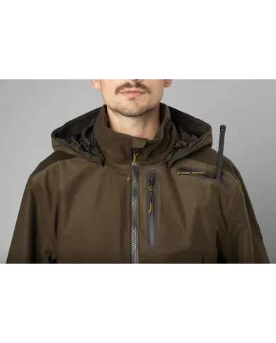 Kurtka Harkila Forest Hunter GTX jacket Hunting green/Shadow brown
