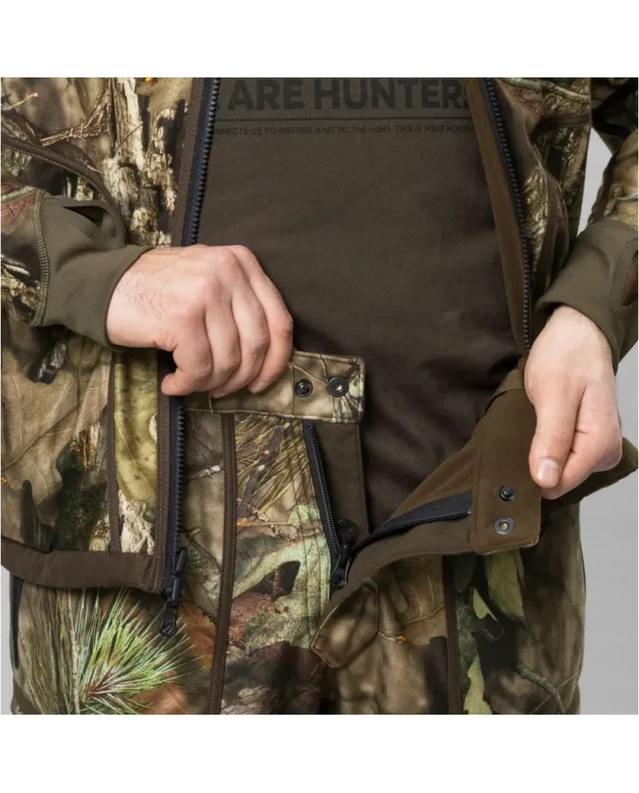 Spodnie męskie Härkila Kamko camo reversible WSP Hunting green MossyOak Break-up Country