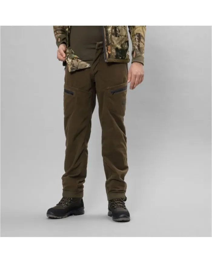 Spodnie męskie Härkila Kamko camo reversible WSP Hunting green MossyOak Break-up Country