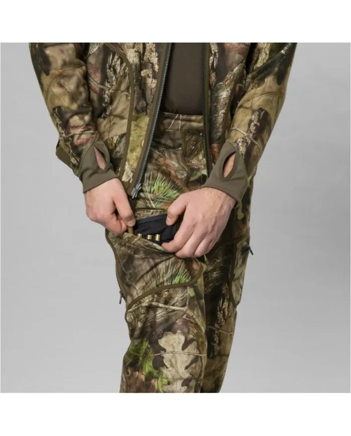 Spodnie męskie Härkila Kamko camo reversible WSP Hunting green MossyOak Break-up Country