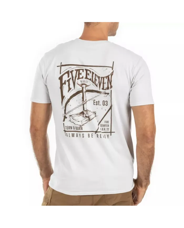 KOSZULKA 5.11 TURN AND BURN SS TEE 93 STEAM