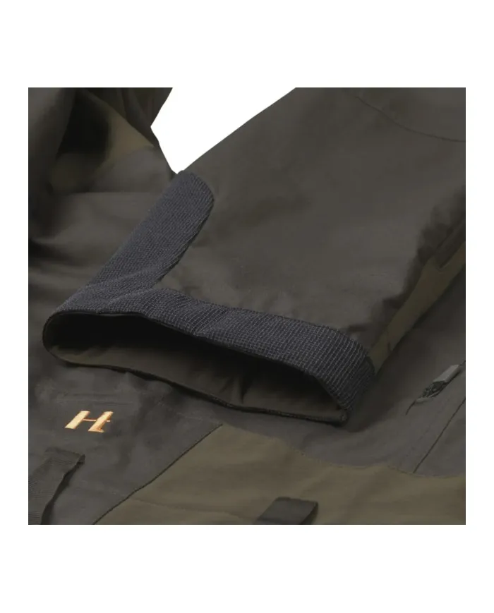 SPODNIE HARKILA RAGNAR TROUSERS WILLOW GREEN SHADOW GREY