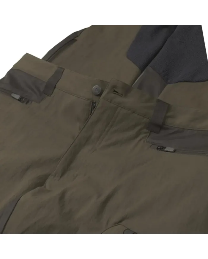 SPODNIE HARKILA RAGNAR TROUSERS WILLOW GREEN SHADOW GREY