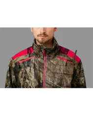 Kurtka Harkila Moose Hunter 2.0 GTX jacket MossyOak®Break-UpCountry®/MossyOak®Red