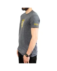 KOSZULKA 5.11 EMEA CAMPING CRST SS TEE 035 CHARCOAL HTR