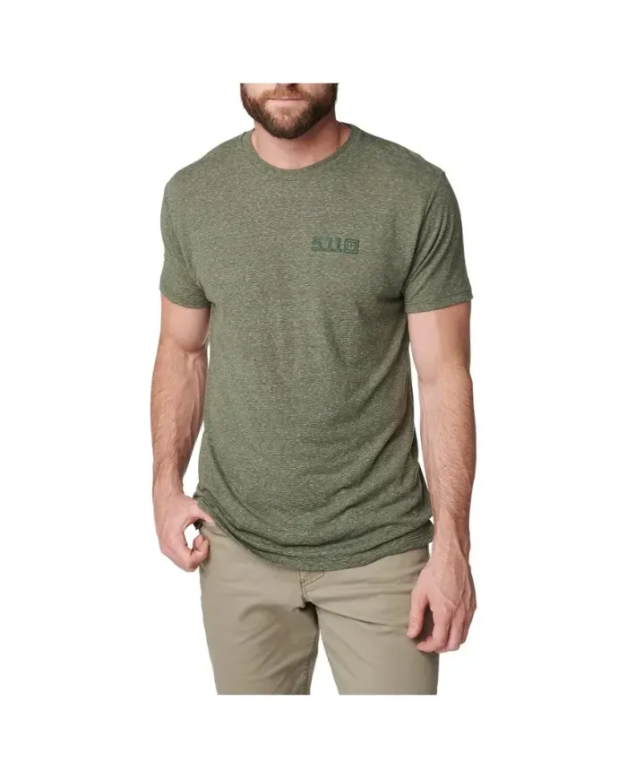 KOSZULKA 5.11 TRIBLEND LEGACY S/S TEE 223 MLTY GRN HTR
