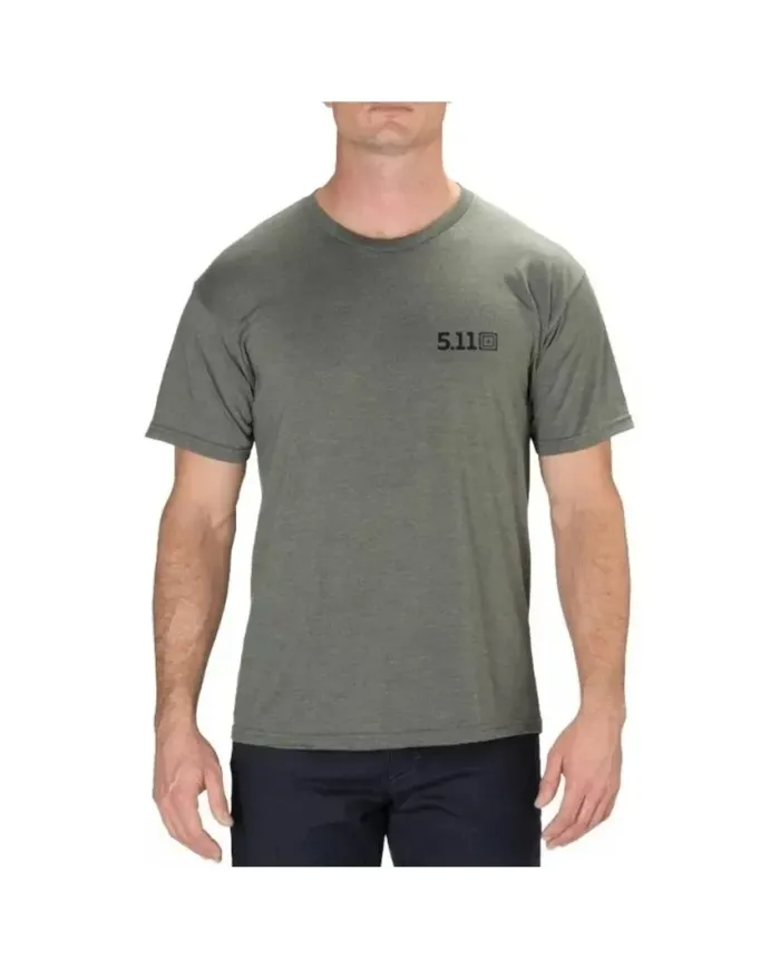KOSZULKA 5.11 MISSION SS TEE 223 MILITARY GRN HTR