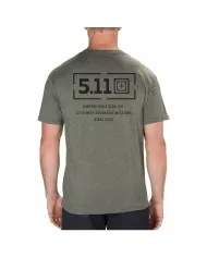 KOSZULKA 5.11 MISSION SS TEE 223 MILITARY GRN HTR
