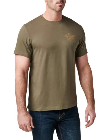 KOSZULKA 5.11 CHOOSE WISLEY SS TEE 186 RANGER GREEN