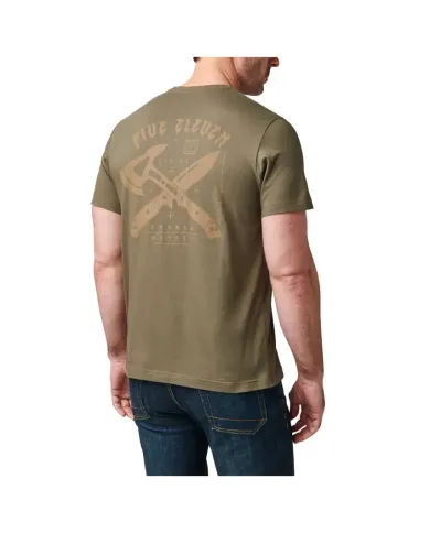 KOSZULKA 5.11 CHOOSE WISLEY SS TEE 186 RANGER GREEN