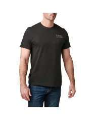 KOSZULKA 5.11 WM CAMP KNIFE SS TEE 019 BLACK