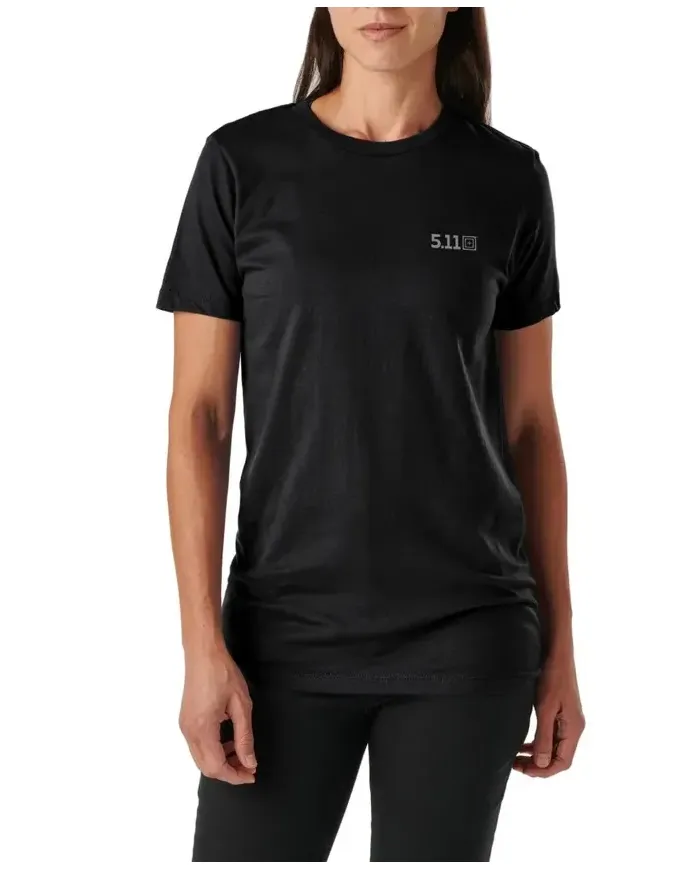 KOSZULKA 5.11 WM CAMP KNIFE SS TEE 019 BLACK