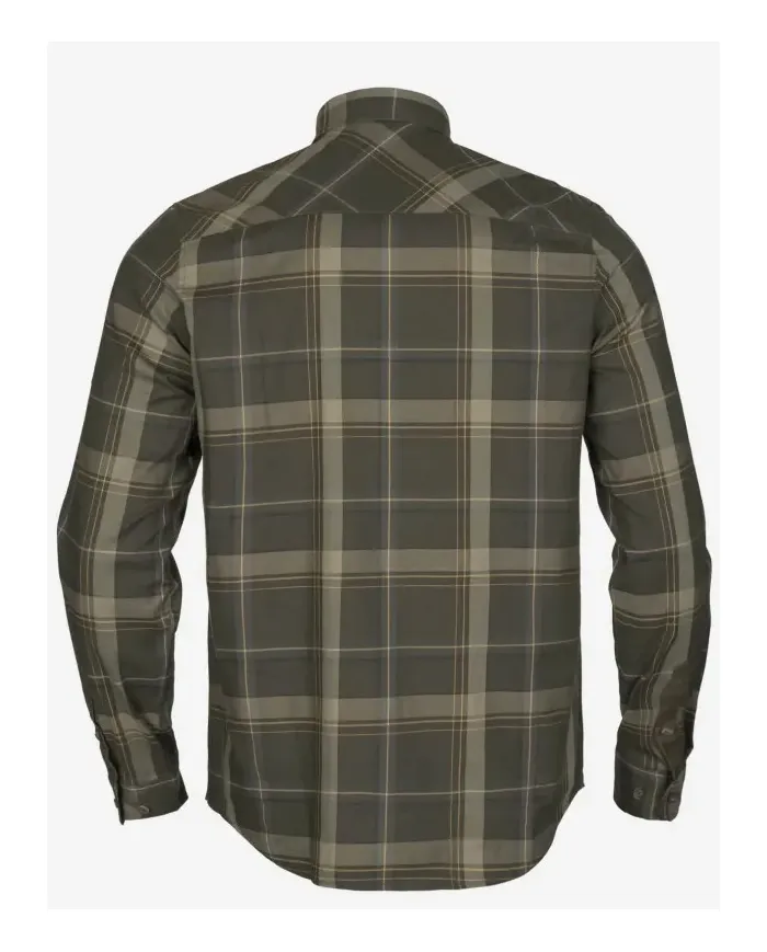 KOSZULA HARKILA ANKER L/S shirt Willow green