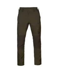 SPODNIE HARKILA FJELL TROUSERS WILLOW GREEN/SHADOW BROWN