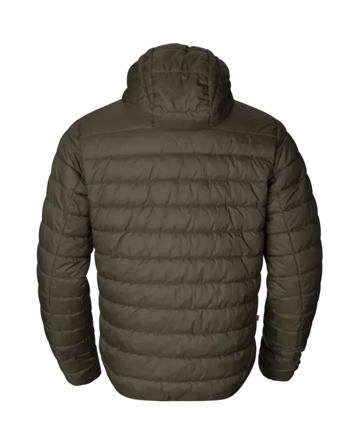 Kurtka Harkila Longmar insulated packable hooded jacket Willow green