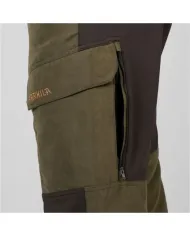 Spodnie Harkila SCANDINAVIAN TROUSERS WILLOW GREEN/DEEP BROWN