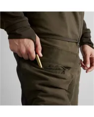 Spodnie Harkila SCANDINAVIAN TROUSERS WILLOW GREEN/DEEP BROWN