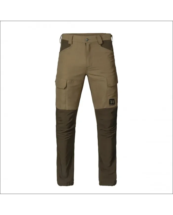 Spodnie Harkila SCANDINAVIAN TROUSERS DARK ANTIQUE BRONZE/WILLOW GREEN