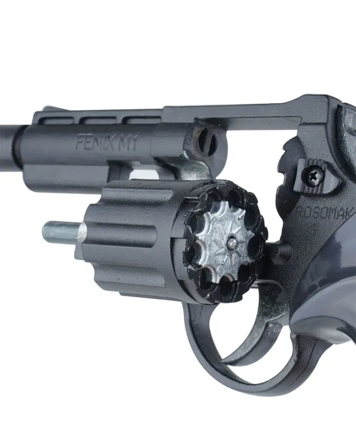 Rosomak - Rewolwer hukowy Fenix M1 Start 4 - .22 Blanc/6 mm Flobert Blanc - Czarny - FENIX M1 FD