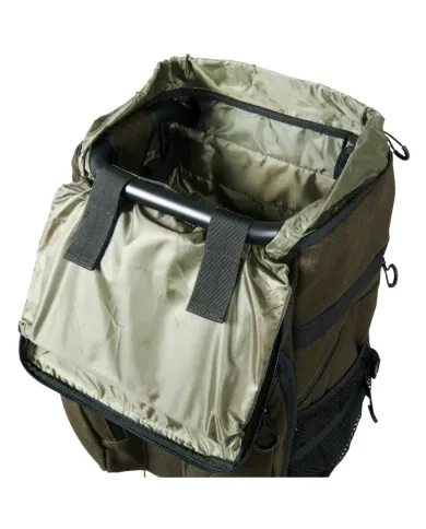 PLECAK HARKILA METSO RUCKSACK CHAIR HUNTING GREEN MELTON WOOL 25L