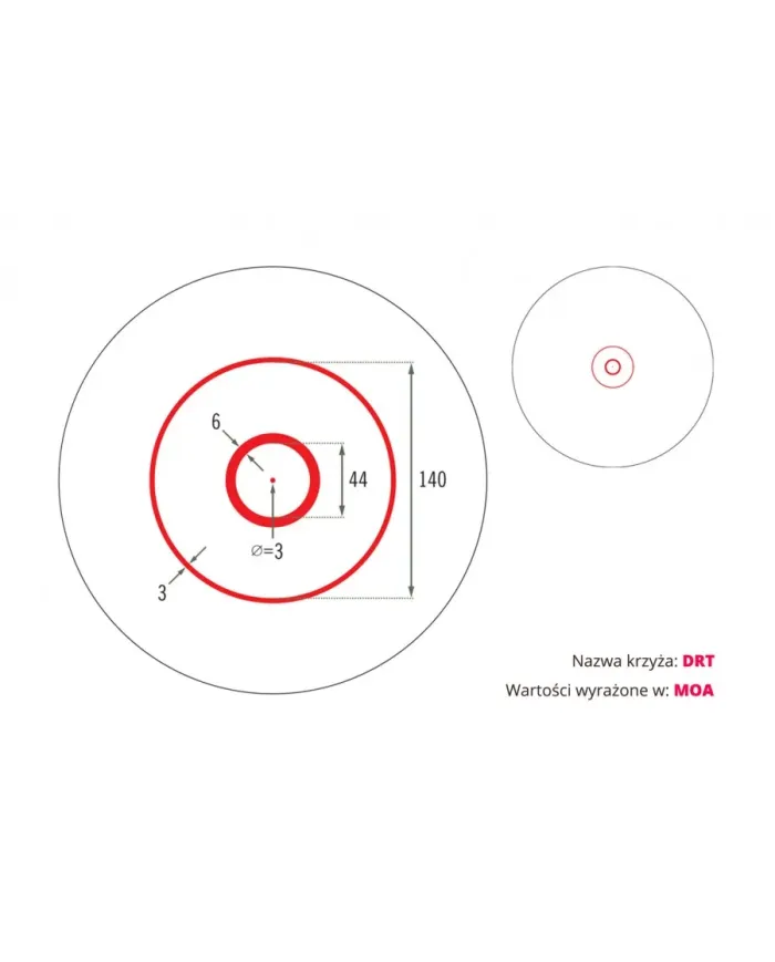 Kolimator Vortex Spitfire AR 1x Prism Scope