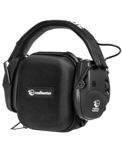 SŁUCHAWKI REAL HUNTER ACTIVE PRO SHOT BT CZARNE SŁUCHAWKI REAL HUNTER ACTIVE PRO SHOT BT CZARNE
