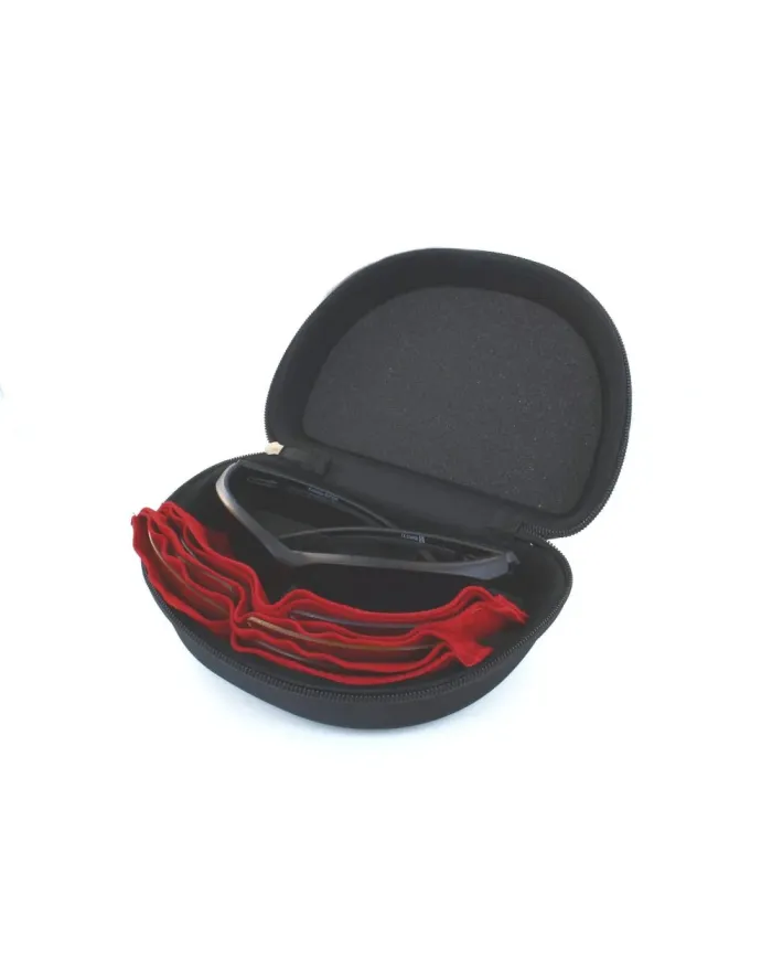 Okulary Evolution Eyewear TRACK 4 ( BLUE MIRROR ) zestaw