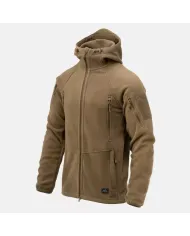 BLUZA HELIKON RANGE HOODIE TOPCOOL COYOTE/ADAPTIVE GREEN