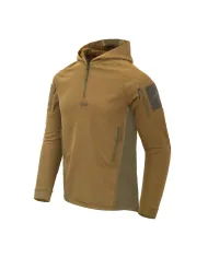BLUZA HELIKON RANGE HOODIE TOPCOOL COYOTE/ADAPTIVE GREEN