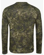 Bluza Seeland Active Camo L/S T-shirt InVis green