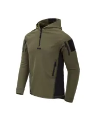 BLUZA HELIKON RANGE HOODIE TOPCOOL COYOTE/ADAPTIVE GREEN